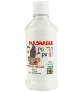 Amazon.com: Washable Poster Paint 8 Ounces-White