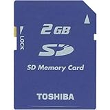 TOSHIBA 東芝 SDカード 2GB 【海外パッケージ】