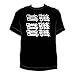 Cheap Trick Repeating Logo Adult T-Shirt In Black