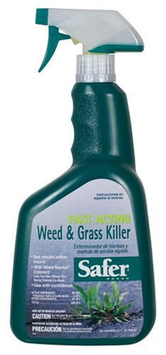 Safer Brand Fast Acting Weed & Grass Killer - 32 oz Spray #5055