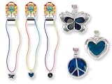 What's Your MOOD Pendant on Neon Rainbow Necklace (sold individually)