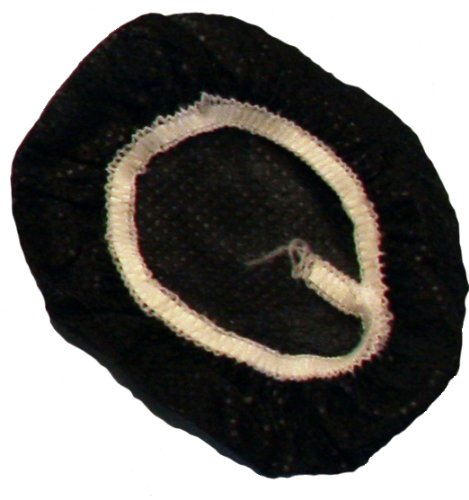 Small Stretchable Headphone Covers - Black - Bag of 100 - fits most standard-size headphones and headsets
