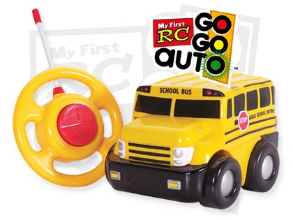 Childrens Toyshop  Toys : Go Go School Bus Radio Control