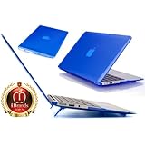 iPearl mCover Hard Shell Cover Case For 11.6-inch Apple MacBook Air A1370 & A1465 - BLUE