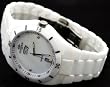 Oniss #ON8881-M7 Men's White Liso Ceramic Collection Watch