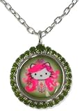Tarina Tarantino Pink Head Russian Nouveau Small Cameo Necklace