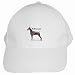 Doberman Pinscher White Cap Hat