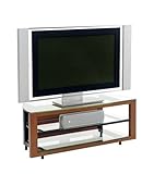 IMAGE OF BDI Deploy 9624, Double Wide Open TV Stand - Natural Stained Cherry