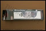 Broadway Mirror Metal Black Chrome 270mm Curve