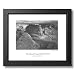 Ansel Adams Canyon B/W Photo Picture Framed Art Print