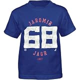 Reebok New York Rangers Jaromir Jagr Youth Player Name & Number Taped T-shirt