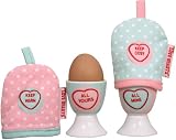 Love Hearts Paladone Egg Cups and Cosie