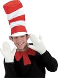 Cat in the Hat Gloves - Adult
