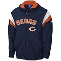 Chicago Bears NFL Strong Side Full Zip Hoodie, Jacket, Navy
