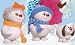 Frosty the Snowman Chilly and Millie Action Figures
