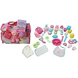 Mommy & Me Baby Doll Care Set - with 30 Accessories in Bag
