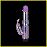 Bath Time Bunny Waterproof Rabbit Vibrator Purple