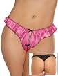 Slick and Wicked Crotchless Panty.