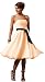 Luxus Cocktailkleid, Farbe apricot, Gr.36 von Astrapahl