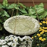 Hanging Rose Birdbath