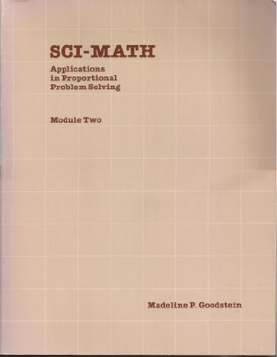 science math series applications in proportional problem solving module 2