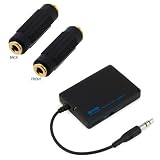 iKross Bluetooth Wireless Audio Music Streaming Receiver/Adapter for Home and Auto car Stereo System, Headset, Portable Speaker