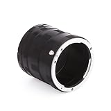 Canon EOS Macro Extension Tube Set Kit for Extreme Close-up, fits Canon EOS 1d,1ds,Mark II, III, IV, 5D, Mark II, 7D, 10D, 20D, 30D, 40D, 50D, 60D, Digital Rebel xt, xti, xs, xsi, t1i, t2i, t3, t3i, 450D, 500D, 550D, 1000D, 1100D by Bolo Brands