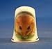 Porcelain China Collectable Thimble - Harvest Mouse - Free Gift Box