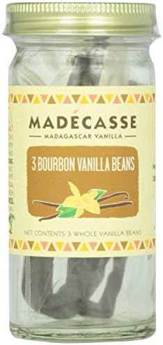 Madecasse (Spices) Vanilla Beans, 3 Count by Madecasse