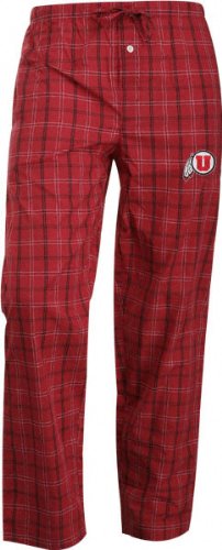 Buy Utah Utes Division Plaid Woven Pants