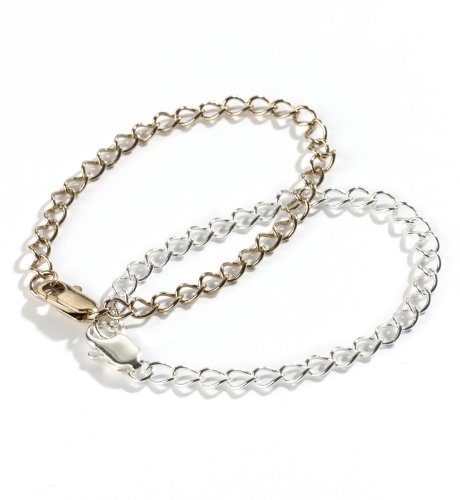 2 Gold & Silver Plated Bracelets