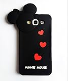 Focus New 3D Disney Minnie Mouse Hide and Seek Silicone Case for Samsung Galaxy S3 -black