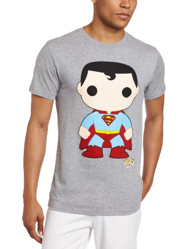 DC Comics Men's Funko Superman Heather Tee