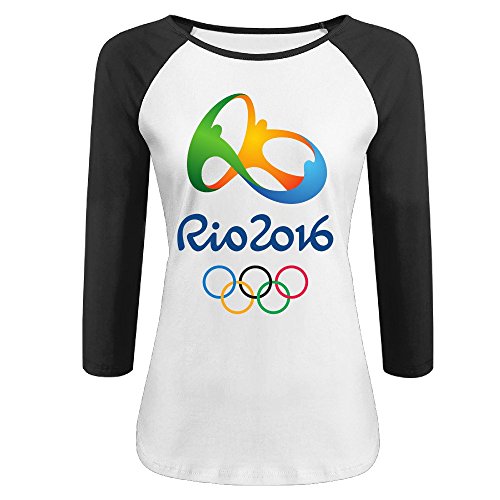 2016 Summer Olympics 3/4 Sleeve Baseball T Shirt