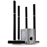 Auna 5.1 Heimkino System aktiver Subwoofer 600W schwarz