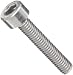 Metric 304 Stainless Steel Socket Head Cap Screw, Hex Socket Drive, M2-0.40, 5 mm Length (Pack of 100)