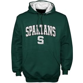 Buy Michigan State Spartans Colosseum Team Color Auto Fleece Hoodie