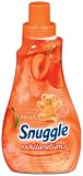 Snuggle Exhilarations 3x Peach Sunshine Swirl Orange Fabric Softener, 32-Ounce Bottle (Pack of 9)