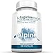 Alpine Nutrition L-Arginine Free Free - NOS Nitric Oxide synthesis Capsules - 120 Veggie Capsules