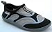 Aquatik Men & Women Aqua Water Shoes - Beach Shoes with Drawstring closure (AD2352L, Women 8, Black)