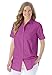Women's Plus Size Perfect Cotton Big Shirt In Tunic Length With A Relaxed Fit,