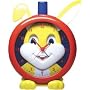 Red Bunny Time Clever Kids Training Clock