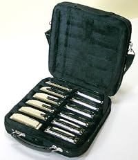 ARIA AH-1020 SET ブルースハープ12本セット ケース付き \ 4,480