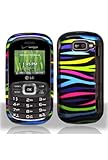 LG VN530 Octane Graphic Case - Rainbow Zebra