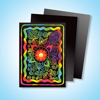 Buy Artist Trading Cards Scratch Art Multicolor BoardB0035KPGNI Filter