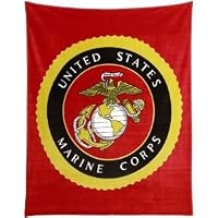 2301 US Marines Corps Fleece Blanket