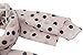 eFuture(TM) Pink Women Lady Girl Beautiful Fashion Charming Beige Polka Dot Warm Scarf Wrap Shawl +eFuture's nice Keyring