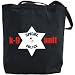 Canvas Tote Bag Black  Australian Cattle Dog / K-9 Unit  Dog