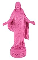 Hot Pink JESUS SAVES Money Bank Christ Savings Coin