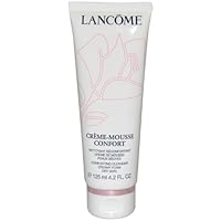 Lancome Creme Mousse Confort Comforting Cleanser Creamy Foam, 4.2 Ounce